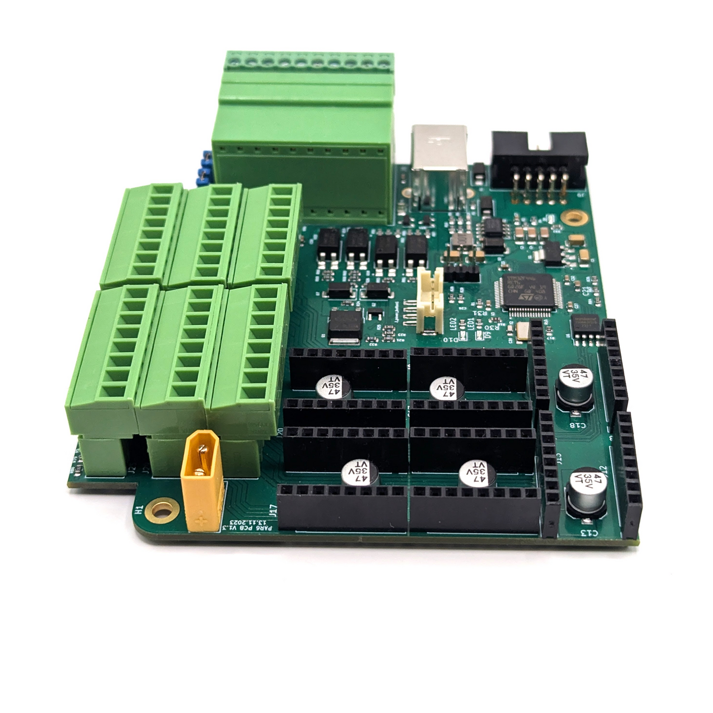 control board for control of PAROL6 robotic arm no stepper drivers