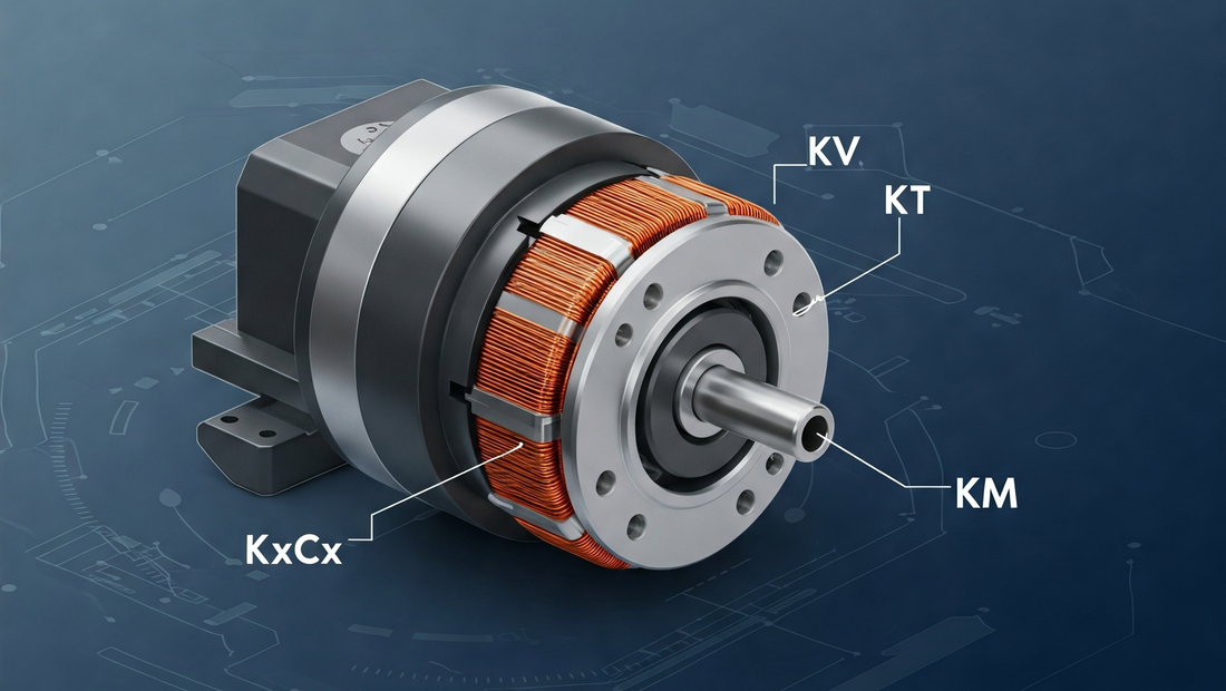 Motor Constants KV, Kt, Ke, Km explained