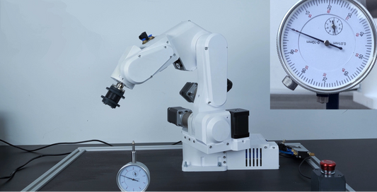 Robot arm; Repeatability and accuracy