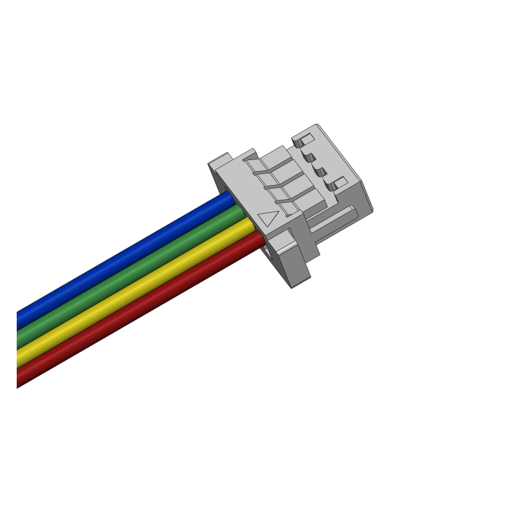 Uart Connector Rx Color JST SH 1.0 4-pin UART Cable – source robotics